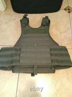 PPI Medium Body Armor Bullet Proof Vest ballistic vest With lvl III+ with plates