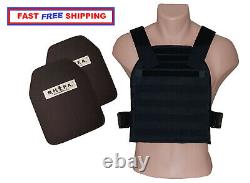 Package Deal Level 3+ 10X12 SHTF Body Armor SAPI Ceramic not ar500 IN STOCK