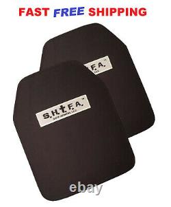 Package Deal Level 3+ 10X12 SHTF Body Armor SAPI Ceramic not ar500 IN STOCK