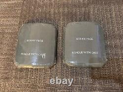 Pair Of STRIKE FACE BODY ARMOR SIDE PLATE LEVEL III CERAMIC CIF Turn In