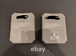 Pair Of STRIKE FACE BODY ARMOR SIDE PLATE LEVEL III CERAMIC CIF Turn In