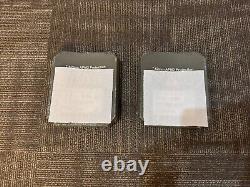 Pair Of STRIKE FACE BODY ARMOR SIDE PLATE LEVEL III CERAMIC CIF Turn In