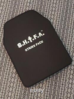 Pair SHTF Armor 11x14 Level 3 stand alone UHMWPE inserts not ar500 IN STOCK body