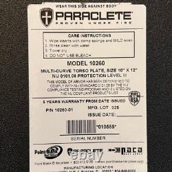 Paraclete MODEL 10260 Level III Stand-Alone 10 x 12 Shooter's Cut set of 2