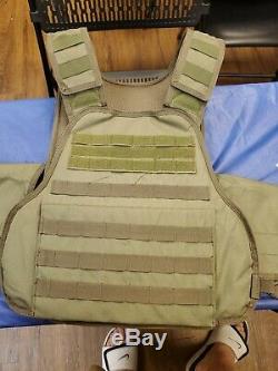 Patriot Armor Steel Ballistic Plates Level III Voodoo Tactical Vest