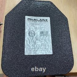 Phalanx Defense DKX P5mmSAO Steel Ballistic Plate 10x12 NIJ III
