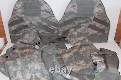 Plate Carrier Attachments Soft Armor LEVEL 3A PROTECTION lot 9mm or Less ACU