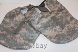 Plate Carrier Attachments Soft Armor LEVEL 3A PROTECTION lot 9mm or Less ACU