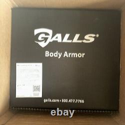 Plate Carrier Galls Vest Bulletproof BODY Armor Blk Sm Lng