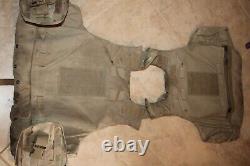 Plate Carrier Tactical Vest withIIIA Soft Armor Inserts Size Medium Multicam