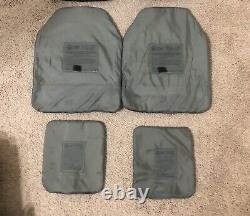 Plate Carrier With Plates and Soft Ballistic Inserts Small KDH Magnum tac 1