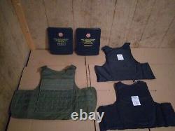 Plate carrier with plates and soft armor msa medium