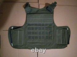 Plate carrier with plates and soft armor msa medium