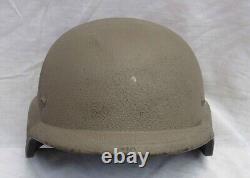 ProTech model 775 Ballistic Helmet Level IIIA, brown, size Large, made in Israel