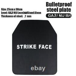 Professional UHMW-PE Hard Body Armor Plates Thicken Bulletproof Board III Stand