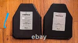 Protech 2120-5 Level III Ballistic Body Armor Plates, Great Condition, 10x12