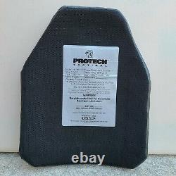 Protech Tactical 10x12 Level III PE Plate, 3.1 Pounds Body Armor