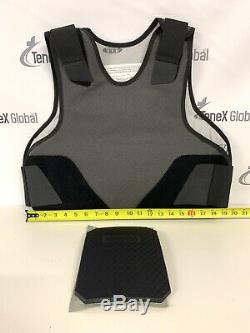 Protective Products Level 3 Stab Resistant Body Armor With Bullet Proof Plate S-MD