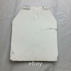 Qty. 3! Curved Ceramic Plate 10 X 12 Chipped SEE PHOTOS