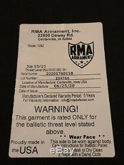 RMA 1092 Level III+ Body Armor Set (2 Plates)