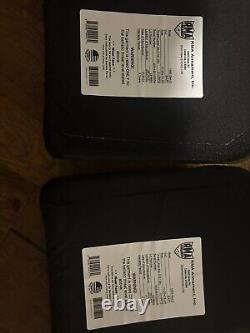 RMA Armament Level III+ SAPI 10.25x13.25 Armor Plates NIJ Certified 2 Plates