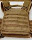 Rts Tactical Ar500 Level Iii Tan Plate Carrier With 2 10x12 Curved Plates & Sides
