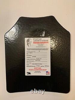 SPARTAN AR500 III Body Armor PAIR 10x12 (Front & Back) FAST SHIPPING