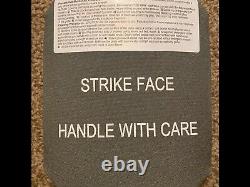 STRIKE FACE Armor SIDE PLATE LEVEL III CERAMIC 7 x 8 Large NEW