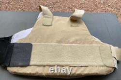 SURVIVAL ARMOUR LEVEL III A, CONCELABLE Body Armor PROTECTION Vest (PRE-OWNED)