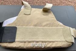 SURVIVAL ARMOUR LEVEL III A, CONCELABLE Body Armor PROTECTION Vest (PRE-OWNED)