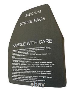 Set of 2 LTC Gen III S Like NewESAPI Strike Face Ballistic Plates MSV 10× 12