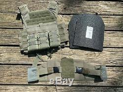 Shellback Tactical Banshee, AR 500 Level III Plates, HSGI Taco Magazine Pouches