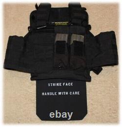 Single Curve Level III+ Ceramic/Composite Body Armor Plate