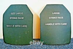Size Large Strike Face 7.62mm Ball Protection Ballistic Plates Body Armor