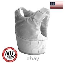 Skarr Armor NIJ LVL 3A Concealable Bulletproof Vest Soft Body Armor M CLEARANCE