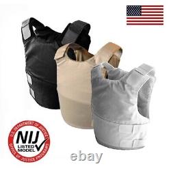 Skarr Armor NIJ LVL 3A Concealable Bulletproof Vest Soft Body Armor S -CLEARANCE