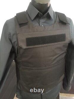 Sleek bulletproof vest FREE body armor lllA Insert Plates M L XL 2XL 3A USA