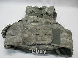 Small Bulletproof Vest Acu Digital Body Armor Plate Carrier Level Iii-a Inserts