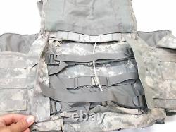 Small Bulletproof Vest Acu Digital Body Armor Plate Carrier Level Iii-a Inserts