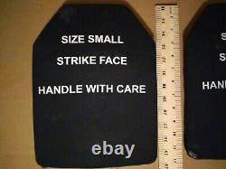 Small strike face 7.62mm m80 ball protection ballistic plates body armor