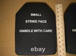 Small strike face 7.62mm m80 ball protection ballistic plates body armor level 3
