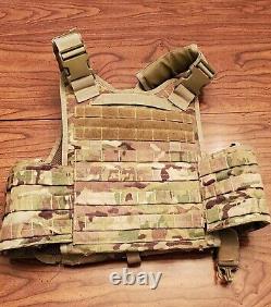 Spartan Armor Systems 10X12 AR550 Level 3 III+ Plate with6X6 Side Plates withCarrier