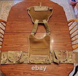 Spartan Armor Systems 10X12 AR550 Level 3 III+ Plate with6X6 Side Plates withCarrier