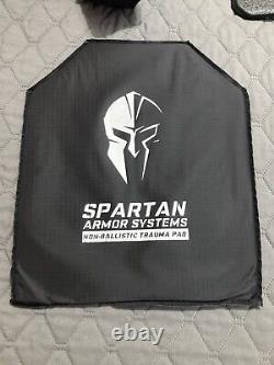 Spartan Armor Systems Achilles Level III+ Package With Trauma Pads Plate Carrier