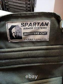 Spartan Armor Systems Shooters Cut Generation IV 25 Lbs Plate Carrier Level III