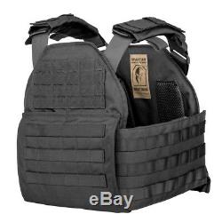 Spartan Armor/sentinel Plate Carrier And Ar550 Level Iii+ Body Armor Package