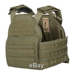 Spartan Armor/sentinel Plate Carrier And Ar550 Level Iii+ Body Armor Package