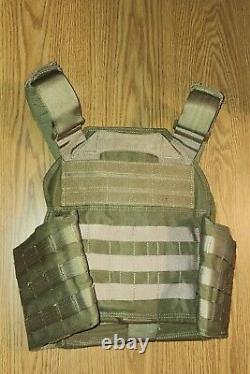 Spartan Bulletproof Plate carrier vest, 4 replaceable plates, Level III plates