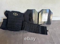 Spartan armor Level III Plus plates AR550 Body Set Of 4 FC With Tactical Holsters