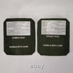 Strike Face Body Armor Side Plates Left And Right Level III Ceramics